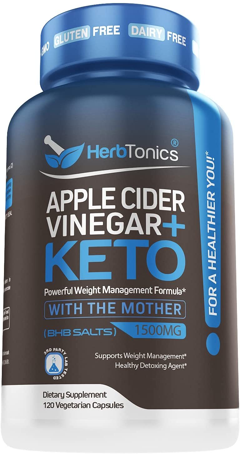 Apple Cider Vinegar Capsules Plus Keto BHB USA