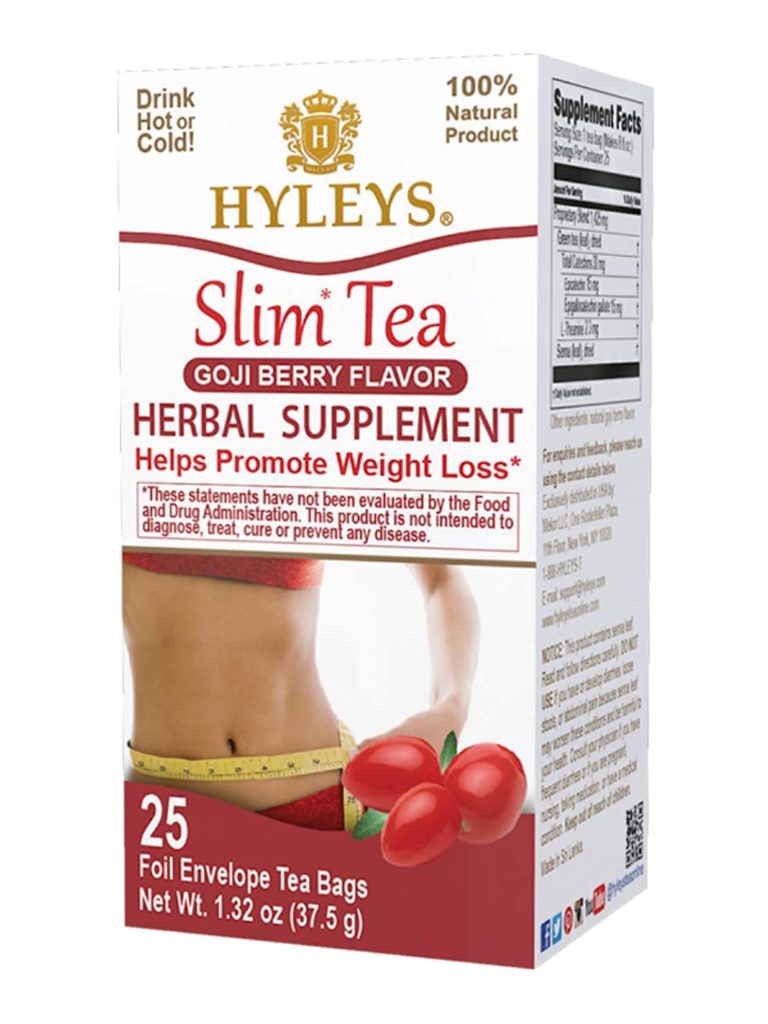 Hyleys Slim Tea Goji Berry Flavor USA