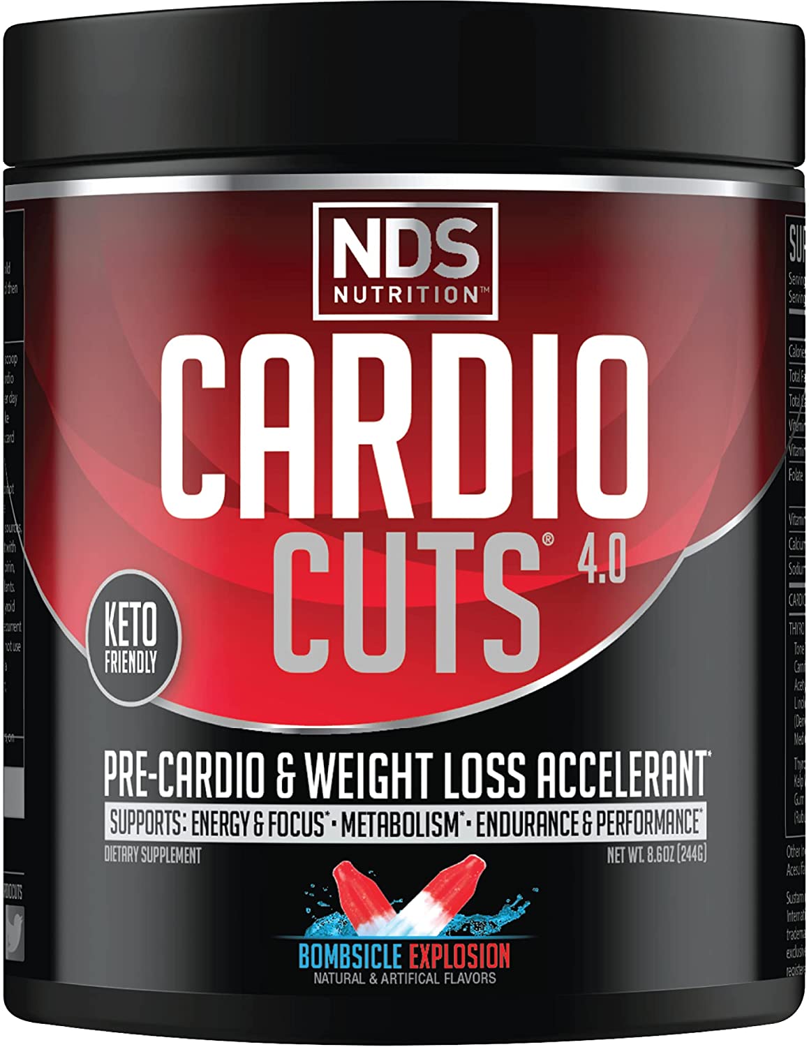 NDS Nutrition Cardio Cuts 4.0 Pre Workout Supplement USA