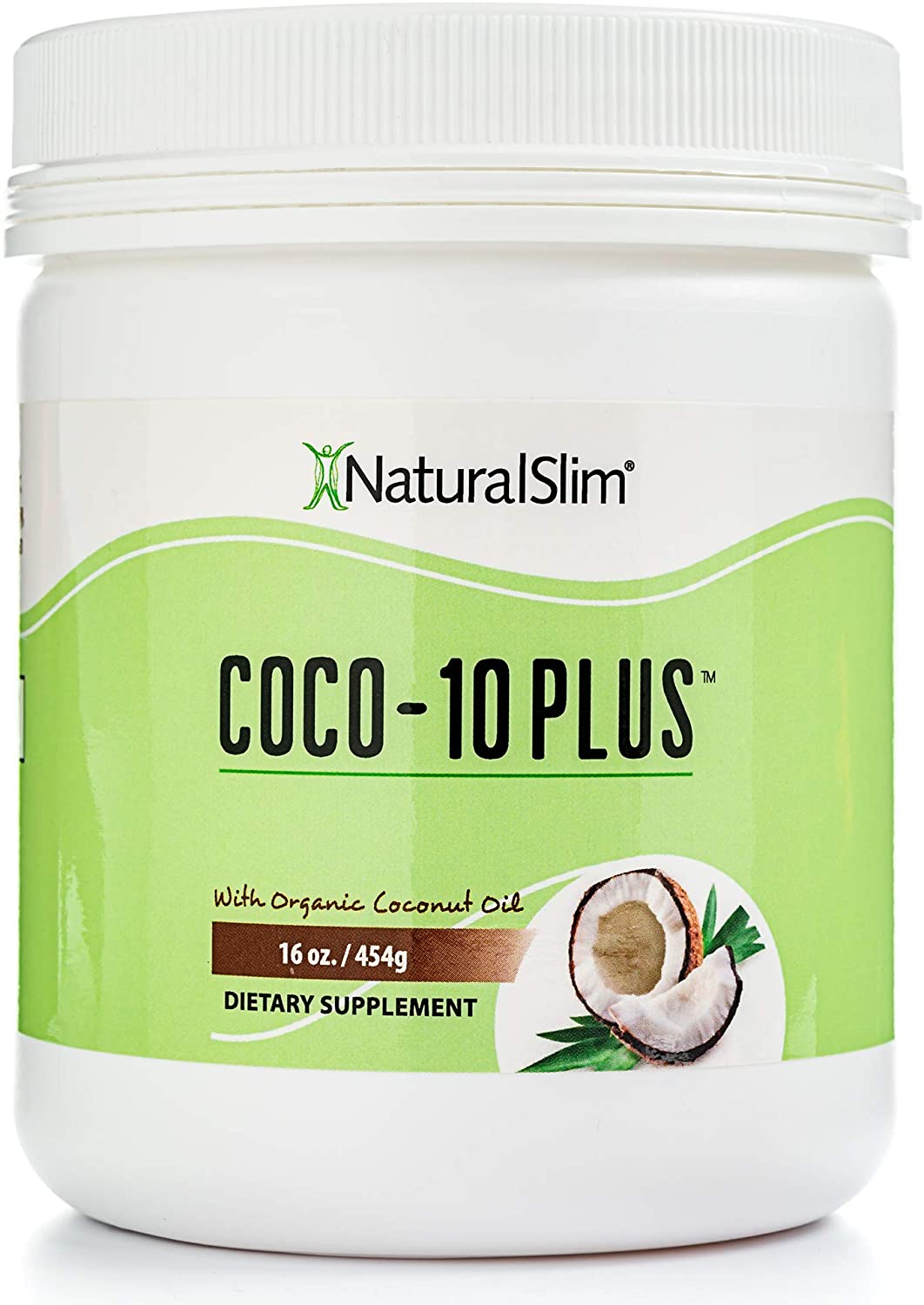 NaturalSlim Coco-10 Plus – Organic Coconut Oil USA